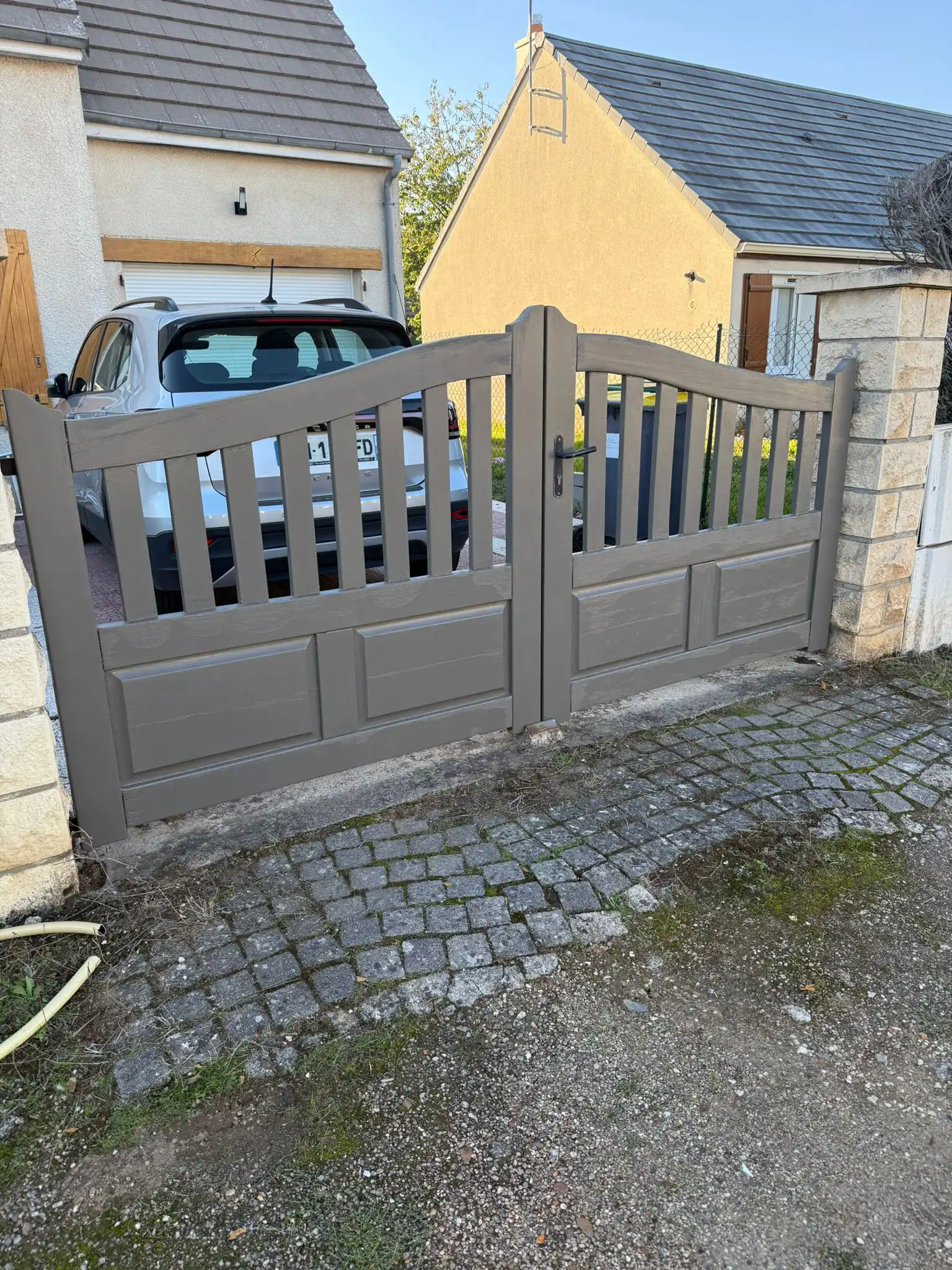 portail après peinture & rénovation par Ziegler Peinture