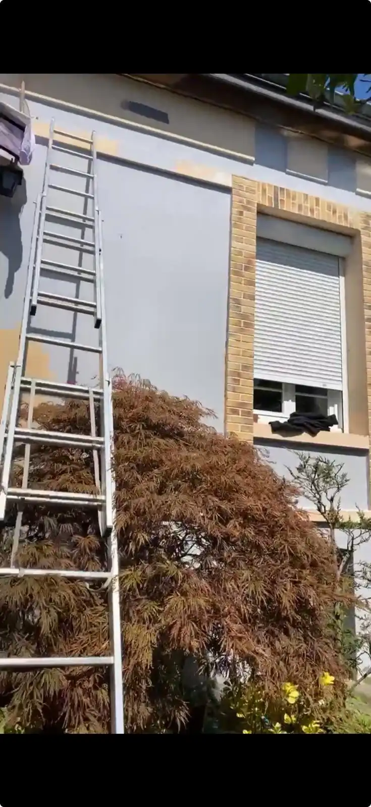 ravalement de façade en cours